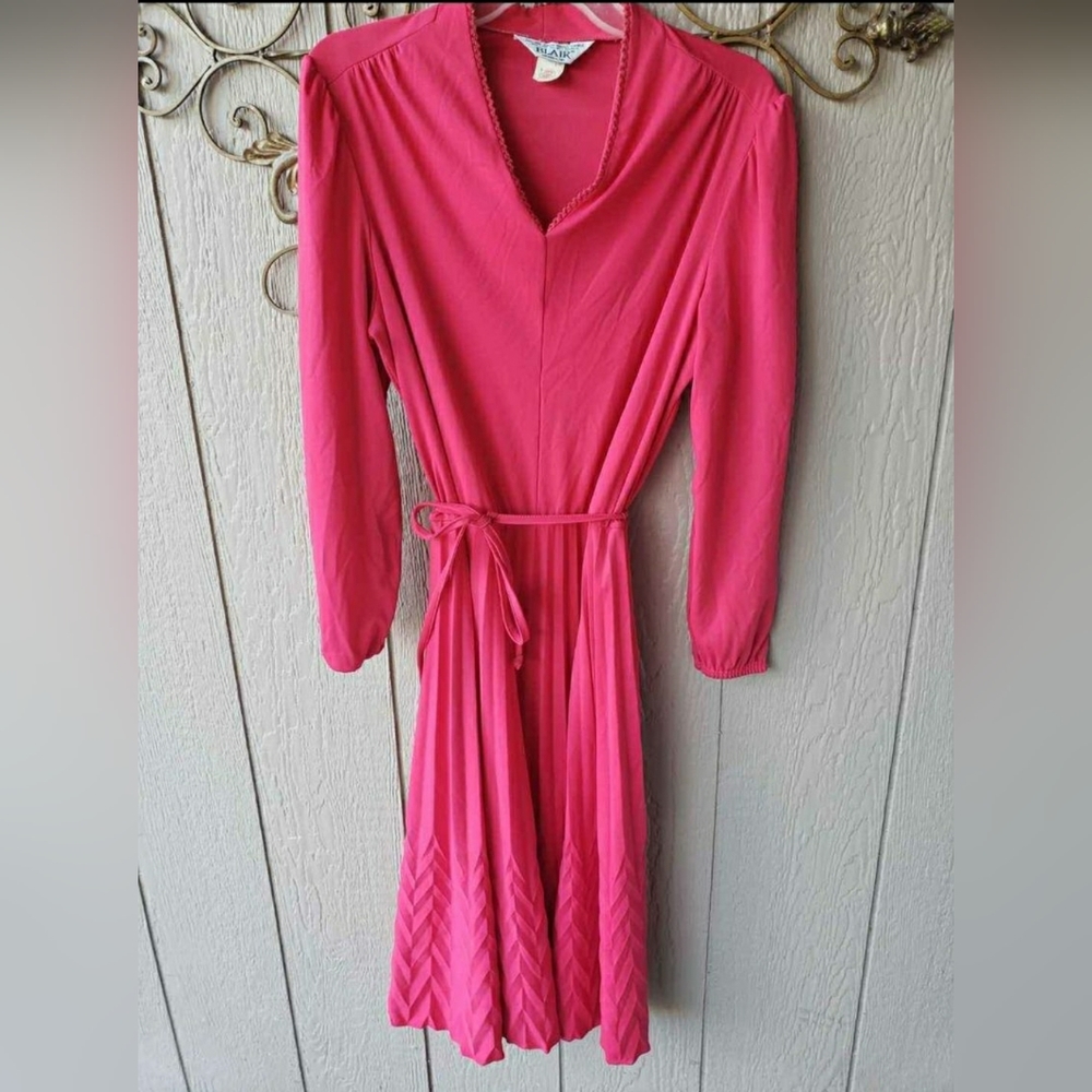 Raspberry Pink Vintage Dress